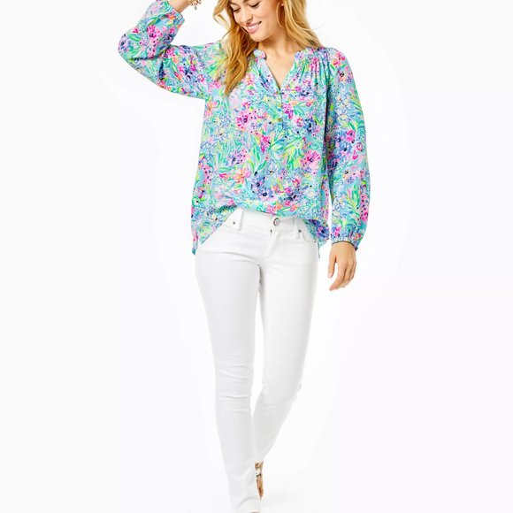 Lilly Pulitzer Denim - Lilly Pulitzer white Worth Skinny jean, sz 2